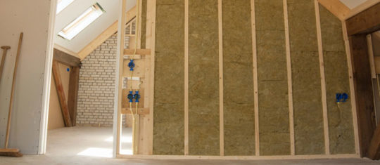 travaux d'isolation