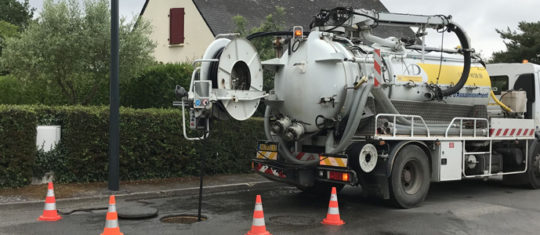 hydrocurage de canalisations