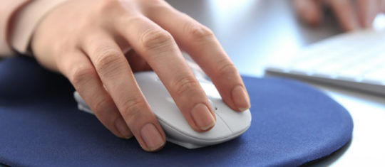 Un tapis de souris original