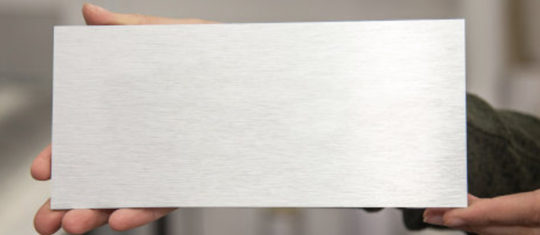 plaques aluminium