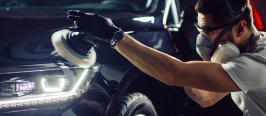 Detailing automobile