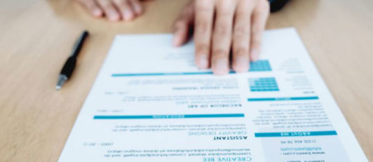CV étudiant