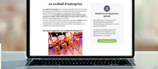cocktail dinatoire en entreprise
