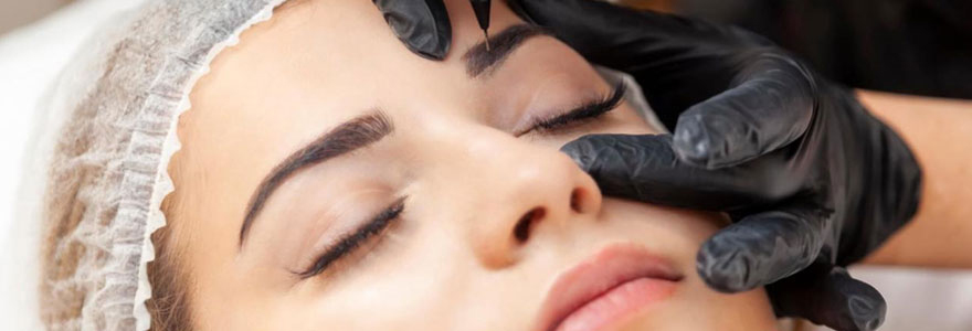 Maquillage permanent des sourcils