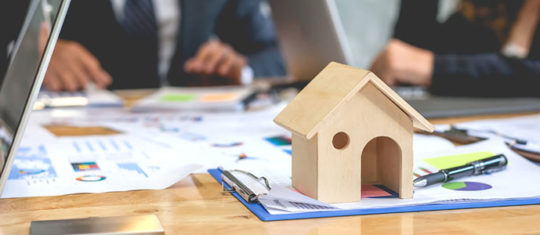 Une agence immobilière