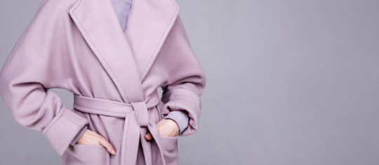 Manteau en suédine