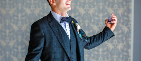 costume 3 pièces de mariage