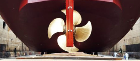 Hélice bateau
